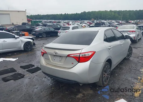 2016 Toyota Corolla S Plus from USA, damaged, VIN 2T1BURHE0GC703762